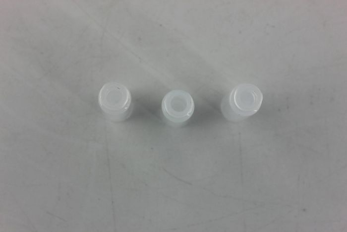 9mm短螺纹带连体内插管塑料样品瓶